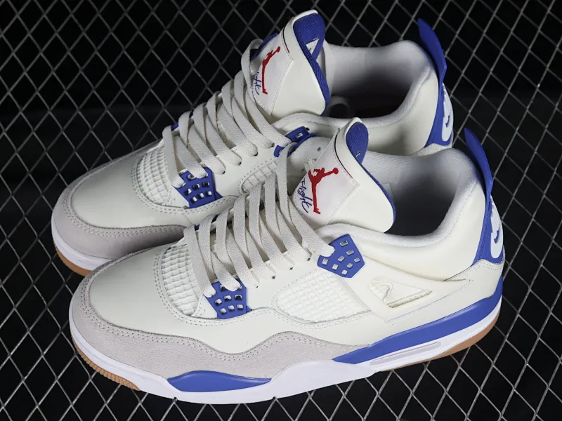 All categories Air Jordan Jordan series basketball shoes Air Jordan 4 Nike SB x Jordan Air Jordan 4 "Sapphire" AJ4 Joe 4 joint sapphire DR5415-102
